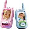 Video Walkie Talkies for Kids 2 Pack: Rechargeable Toys with HD Camera, Voice Changer & Long Range, Ideal Gifts for Boys & Girls Ages 3-12 for Camping, Hiking, Outdoor Play (Blue+Pink, with Silicone) view 1