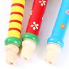 ToysCentral Basics Wood Trumpet Toy Sounding Wooden Bugle Educational Whistle Musical Instrument for Kids Children Premium Durable Safe Lightweight Colorful Design Home Outdoor Travel Play view 4