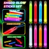 200Pcs Glow Sticks - 4 inch Glow In the Dark Sticks Halloween Party Favors, Waterproof Glow Sticks Lights Bulk Party Pack for Kids with 10 Hours Duration, Party Favors Light Stick for Halloween Party view 3