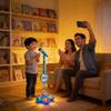2026 New Kids Star Microphone with Stand - Portable Karaoke Machine Toy with Built-in Music, Colorful Lights & Echo Effects, Adjustable Height for Singing, Music Play view 3