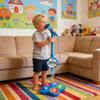 2026 New Kids Star Microphone with Stand - Portable Karaoke Machine Toy with Built-in Music, Colorful Lights & Echo Effects, Adjustable Height for Singing, Music Play view 4