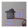 9g Drone Servo Steering Gear with Ball Bearings Electronic Starter Servo for Car Model Robot Remote Control Aircraft Fixed Wing Motor Drivers view 4