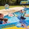 2 Pack Electric Water Gun for Kids & Adult Automatic Squirt Gun with LED Lights 25Ft Long Range Electric Water Blaster Large Capacity Outdoor Summer Pool Water Toys view 3