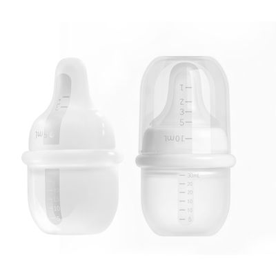 youkebei Medicine Pacifier Syringe for 6m+, Silicone Pacifier, Dispenser for Mess & Fuss Free Use Travel-Friendly Drinking Practice for Nursery, Preschool, Trip 1 Pack