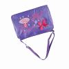 FRELEAN Girls Kids Dance Ballet Embroidered Tote Bag for Sports and School Purple Pink Adjustable Strap (Purple) view 4
