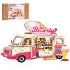 3D Wooden Puzzles for Adults - Ice Cream Truck Model Kit DIY Building Set, 290pcs Wood Craft Home Desk Decor, No Glue Needed Creative Gift for Family and Friends view 1