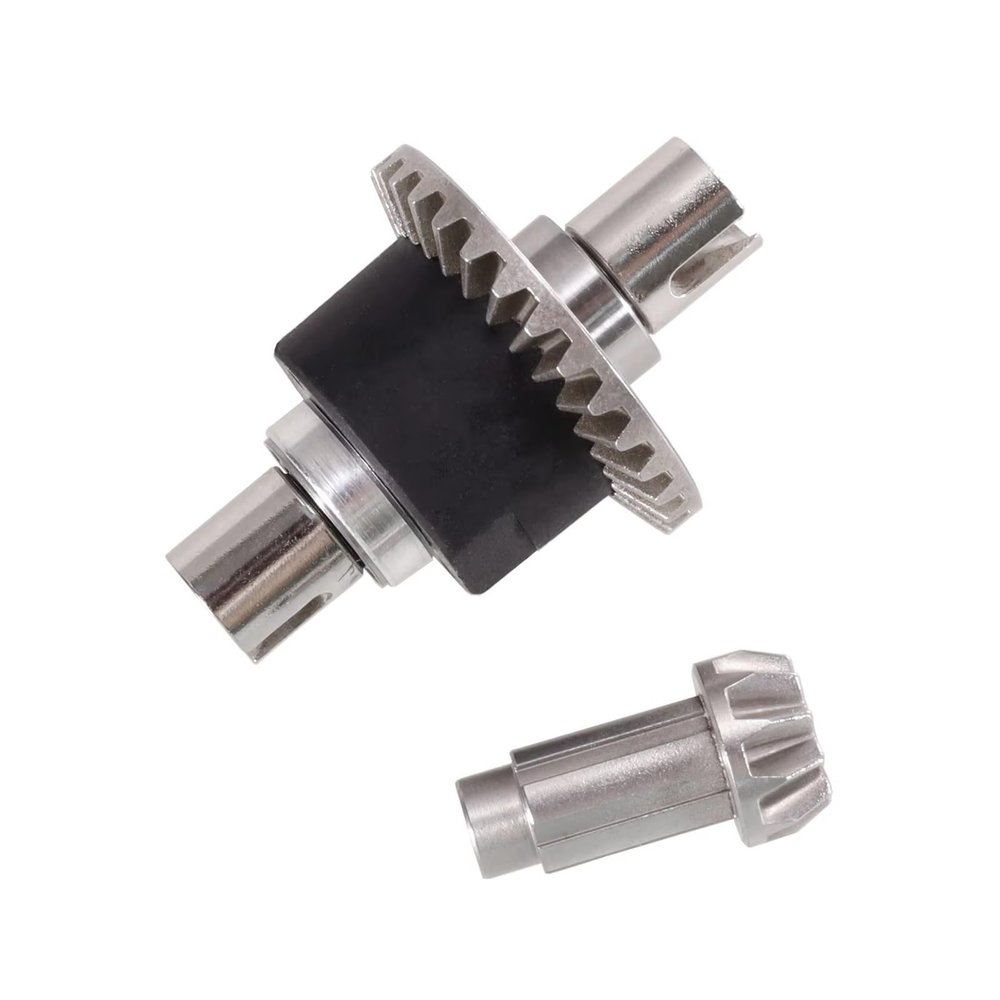 YTRASDF RC Spare Part Compatible with SCY 16101 16102 16103 16201Q130 1/16 Remote Control Car Parts Accessories Metal Differential Drive Gear
