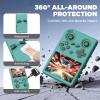 for RG35XX Pro Soft Silicone Protective case,case Compatible with RG35XX Pro and landyard (Pine Green) view 4