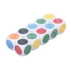 6 Sided Game Dice Lightweight Strong Impact Resistance White Plastic Game Dice Set for Board Games Dice Games 10PCS Standard Size 1.6cm view 3
