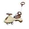 Wiggle Car for Kids Ride-on Toy with Storage Seat Silent Wheel Anti-Rollover, for Toddler Boys Girls(with Push Handle) view 1