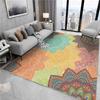 Southwest Style 5x7 Rug - European Rug 3x5 - Abstract Modern Area Rug for Living Room Bedroom, Colorful Carpet, Non Slip & Soft Low Pile Indoor Small Washable Rugs for Women Teens A13 view 2