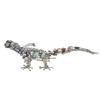 3D Metal Puzzle for Adults, 3D DIY Mechanical Lizard Model Kit, Articulated Steampunk Mechanical Animal Assembly Model with LED, Brain Teaser Puzzles for Stress Relief, Desk Decor for Adults, 1000PCS view 1