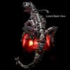 3D Metal Puzzle for Adults, 3D DIY Mechanical Lizard Model Kit, Articulated Steampunk Mechanical Animal Assembly Model with LED, Brain Teaser Puzzles for Stress Relief, Desk Decor for Adults, 1000PCS view 4