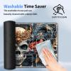XPMPDYID for MTG Playmat with Zone Non-Slip Backing & Stitched Edges, Smooth Surface Card Playmat for TCG, Playing Card Mat Includes Storage Bag, Skull Dragon Game Mat for Magic Board Games view 4