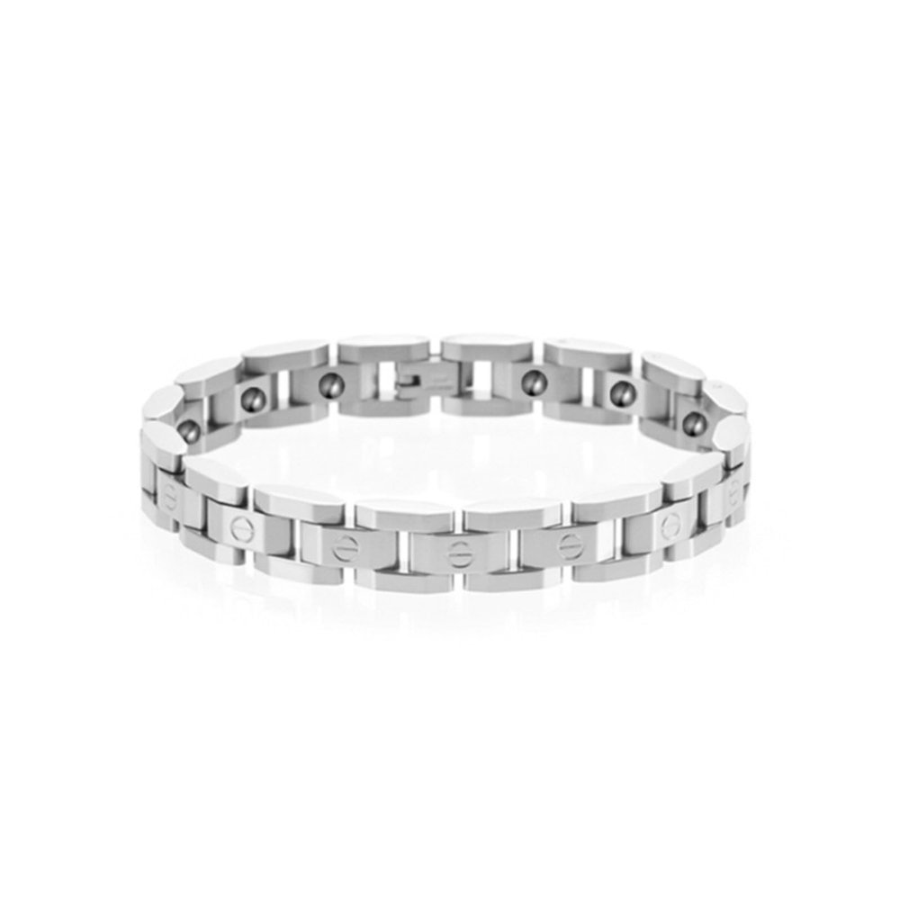 AZHOUQIBD Stainless steel bracelet/fashionable titanium steel couple bracelet