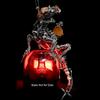 3D Metal Puzzle for Adults, 3D DIY Mechanical Lizard Model Kit, Articulated Steampunk Mechanical Animal Assembly Model with LED, Brain Teaser Puzzles for Stress Relief, Desk Decor for Adults, 1100PCS view 2