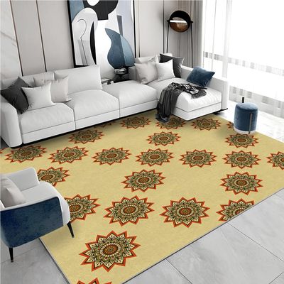 Abstract Modern Rug - Southwest Style 4x6 Rugs for Living Room Bedroom Low Pile Indoor Washable Floral Decoration Door Mat Non-Slip Soft Floor Carpet Modern Throw Indoor for Boys Girls A129