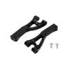 Aluminum Alloy Front Upper Suspension Arm Precision Designed Durable Hollow Structure for ARRMA 1/7 LIMITLESS INFRACTION 6S RC Cars 2Pcs Set (Black) view 1