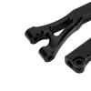 Aluminum Alloy Front Upper Suspension Arm Precision Designed Durable Hollow Structure for ARRMA 1/7 LIMITLESS INFRACTION 6S RC Cars 2Pcs Set (Black) view 4