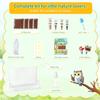 TitaniX Root Viewer Kit for Kids with 4 Seed Varieties, STEM Science Toy & Craft Growing Kits for Boys & Girls, Grow Your Own Plant for Ages 4-8 Birthday Gifts for Boy,4, 5, 6, 7, 8, Year Old view 2