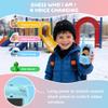 Video Walkie Talkies for Kids, 2 Pack Rechargeable Walkie Talkie with Screen, Long Range 2 Way Radio with 4 Voice Effect, Christmas Birthday Gift for Age 3-12 Boy Girl Indoor/Outdoor view 4