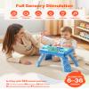 VEVOR Baby DJ Playset for Toddlers 1-3, Educational Musical Table Toys with 133 Sound Sources, Recording and LED DJ Turntable, Baby Activity Table for Birthday, Gift for Kids Aged 6+ Months view 2