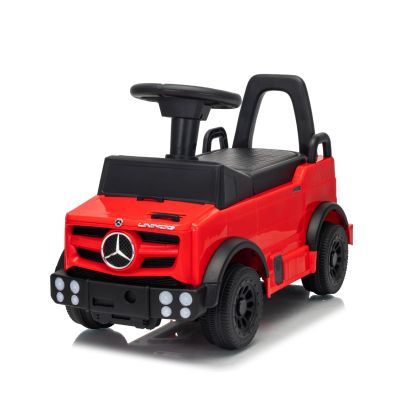 HEIMILI Mercedes-Benz Unimog Licensed Kids Push Car, Toddler Ride On Toy with Anti-Slip Wheels & Safety Bumper Guards, Foot to Floor Toy for Indoor & Outdoor Walker Car for Boys & Girls (Red)