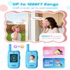 Video Walkie Talkies for Kids, Christmas Birthday Gifts Toys for Boys 3 4 5 6 7 8 Age, Kids Intercom with Video & 3 Voice EffectsIndoor Outdoor Toys Backyard, Camping, Hiking (Blue) view 3