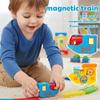 3D Infinity Track, Replacement Magnetic Electric Train Cars for klick Rail,Rechargeable Toy Trains for klick Rail Electric Train Set, Trains for Flexible Race Tracks view 4
