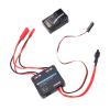 Alomejor Rc Transmitter and, 2.4GHz Remote Controller with 50A ESC for Rc Cars Boats Tanks with Comfortable Grip and 200m Range view 3