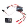 Alomejor Rc Transmitter and, 2.4GHz Remote Controller with 50A ESC for Rc Cars Boats Tanks with Comfortable Grip and 200m Range view 4