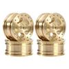 28g Brass 0.7'' Wheel Rim Hub for AXIAL SCX30 for Ford for Br-onco 4X4 SCX30 RC Crawler Car Upgrade Parts(A) view 1