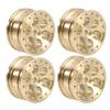 28g Brass 0.7'' Wheel Rim Hub for AXIAL SCX30 for Ford for Br-onco 4X4 SCX30 RC Crawler Car Upgrade Parts(A) view 3