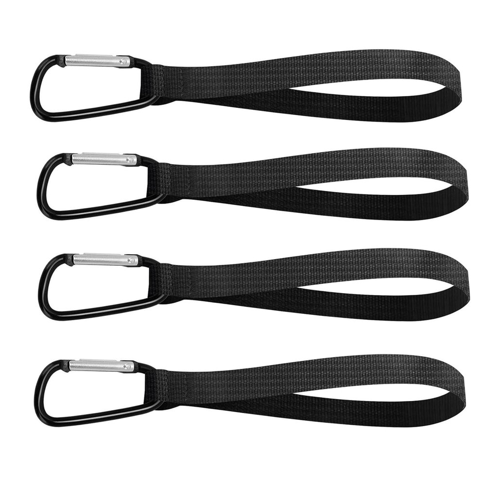 4Pcs Heavy Duty Hanging Hooks for Bags Carabiner Clips for Bicycles Shopping Carts Wheelchairs Strollers Multifunctional Hooks for Bags