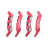 Aluminum 7075-T6 Alloy Front Brake Pads Left & Right for Traxxas 1/6 FUNCO PRO Scale 2WD Sand CAR 8S-109076-4 Upgrades - Red view 1