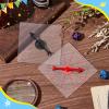 Gejoy 10 Pack Transparent Spinners Bulk for Classroom Clear Spinners Dry Erase Math Game with Rotating Arrow (Multicolor) view 4