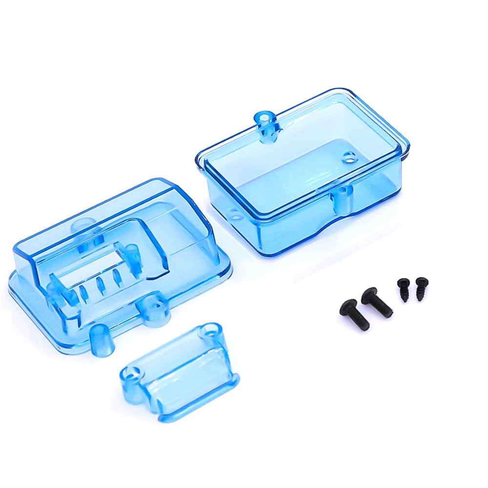 BAFOVY ESC Receiver Box, Protective Case Cover, Transparent Water Proof Sealed Protective Box Replacement for 727 Slash