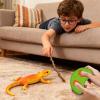 Climbing Reptile - RC Controlled Activity Device, Infant Secure Figure | Rechargeable Ceiling Runner Amusement Model, Smooth Build for Playtime Home Entertainment Fun Curiosity Indoo view 3