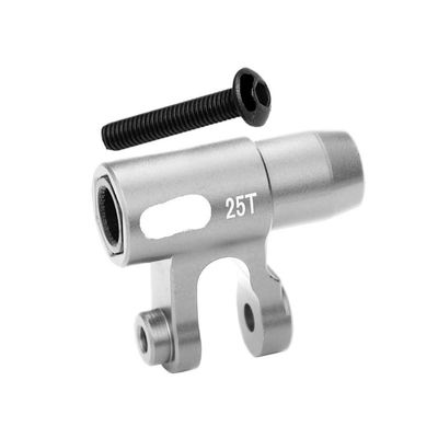 Aluminum Standard 25T Steering Servo Horn for TRAXXAS 1/6 for XRT 1/5 for X-MAXX(Silver)