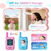 Video Walkie Talkies for Kids, Kids Walkie Talkies 2 Pack with 3 Voice Changers, Rechargeable Toy for 3-12 Year Old Boys Girls, 1000Ft Video Intercom for Camping Hiking Birthday Gift (Blue-Pink) view 4