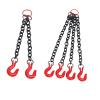 Irfora Metal Tow Chain for RC Crawler Cars, Durable Decorative Part for Offroad Model, Easy Installation Beginners, Wide Compatibility, Made of Metal (Double Hook + Quad Hook) view 2