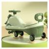 Kids Ride on Toy Wiggle Car with Silent Flashing Wheels Anti-Rollover Music Light, for Indoor Outdoor(Blue) view 4