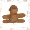 Kisangel Plush Capybara Slap Bracelet, Stuffed Animal Capybara Hugger Bracelet Soft Snap Party Favors for Stress Relief Toy view 3