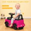 HEIMILI Kids Push Car, Mercedes-Benz Unimog Licensed Ride-On Toy with Anti-Slip Wheels & Bumper Guards for Safe Indoor/Outdoor Play (Pink) view 2