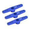 Alomejor Helmet Side Rail Aluminum Alloy RC Servo Arm Horn 25T Metal Servo Arm, ARC Helmet Mount Rail ABS Replacement RC Horn for Outdoor Activities Automotive Gun Racks (Blue) view 1