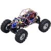 TCRC Colorful Electroplating Metal Roll Cage Body Shell with Aluminum LED Lamp Holder for 1/18 TRX4M Defender Bronco Crawler Truck Upgrade view 4