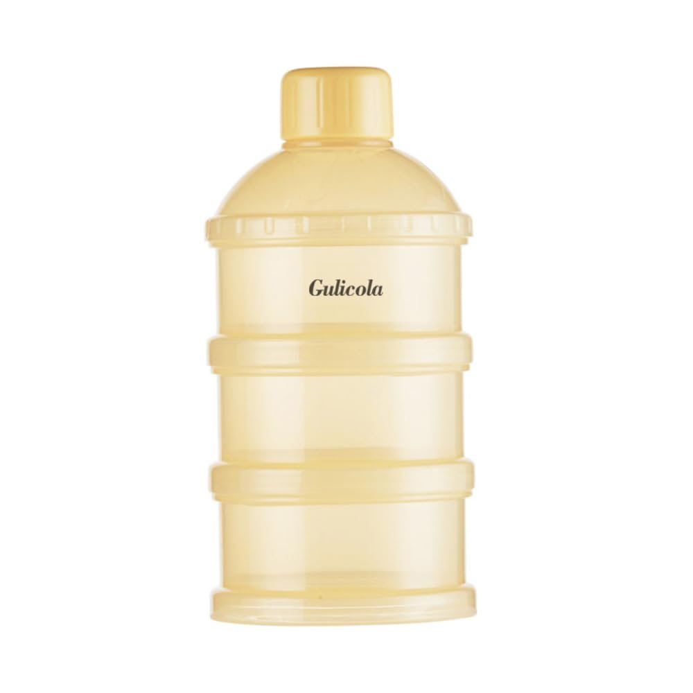 Gulicola Baby Stackable Formula Dispenser, Newborn Baby Travel Milk Powder Container, BPA Free
