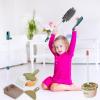 Cleaning Toys  PP Material Kids Cleaning Set | Cleaningd Toys Set Pretend Play Tools | Educational Cleaningd Toyss for Kids Role Play Learning Chores Home Playroom and Daily Fun view 2