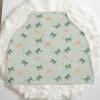 5-in-1 Unisex St Patricks Bows Spring Flowers Pattern Baby Carseat Stroller Cover for Boys Girls, Infant Toddler Privacy Nursing Breastfeeding Canopy, Grocery Shopping Cart Cover-24x28 view 2