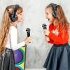 Didiseaon Fake Microphone Prop: 4pcs Pretend Microphones Interactive News Anchor Mic Prop Plastic Newscaster Mic for Costume Role Singing and Play view 1